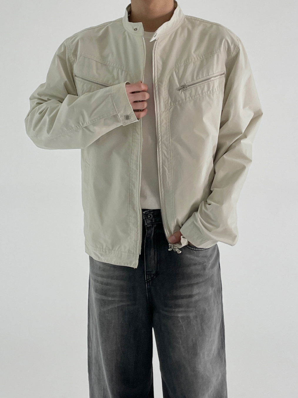 재킷 모델 착용 이미지-S1L33