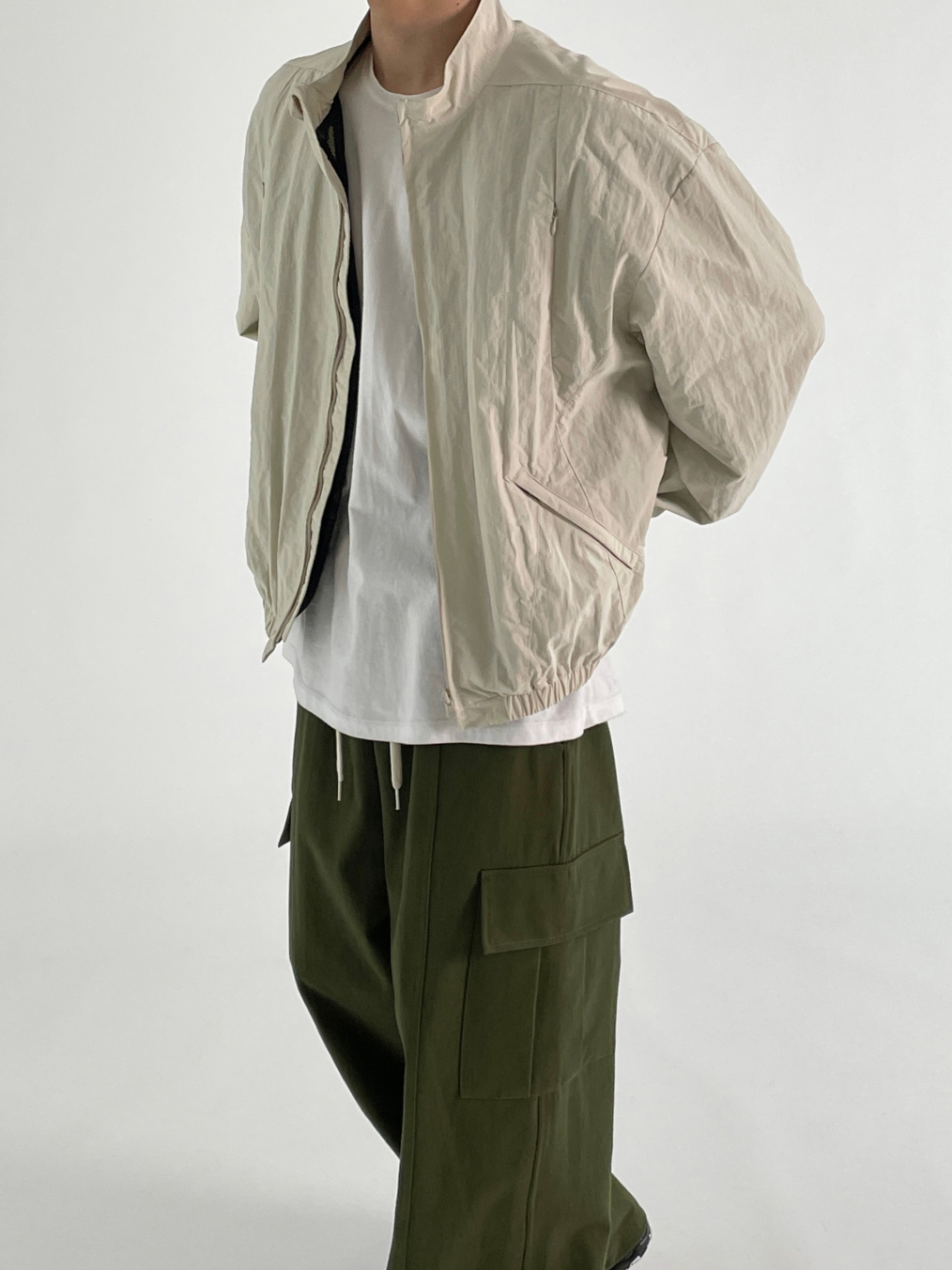 재킷 모델 착용 이미지-S1L65