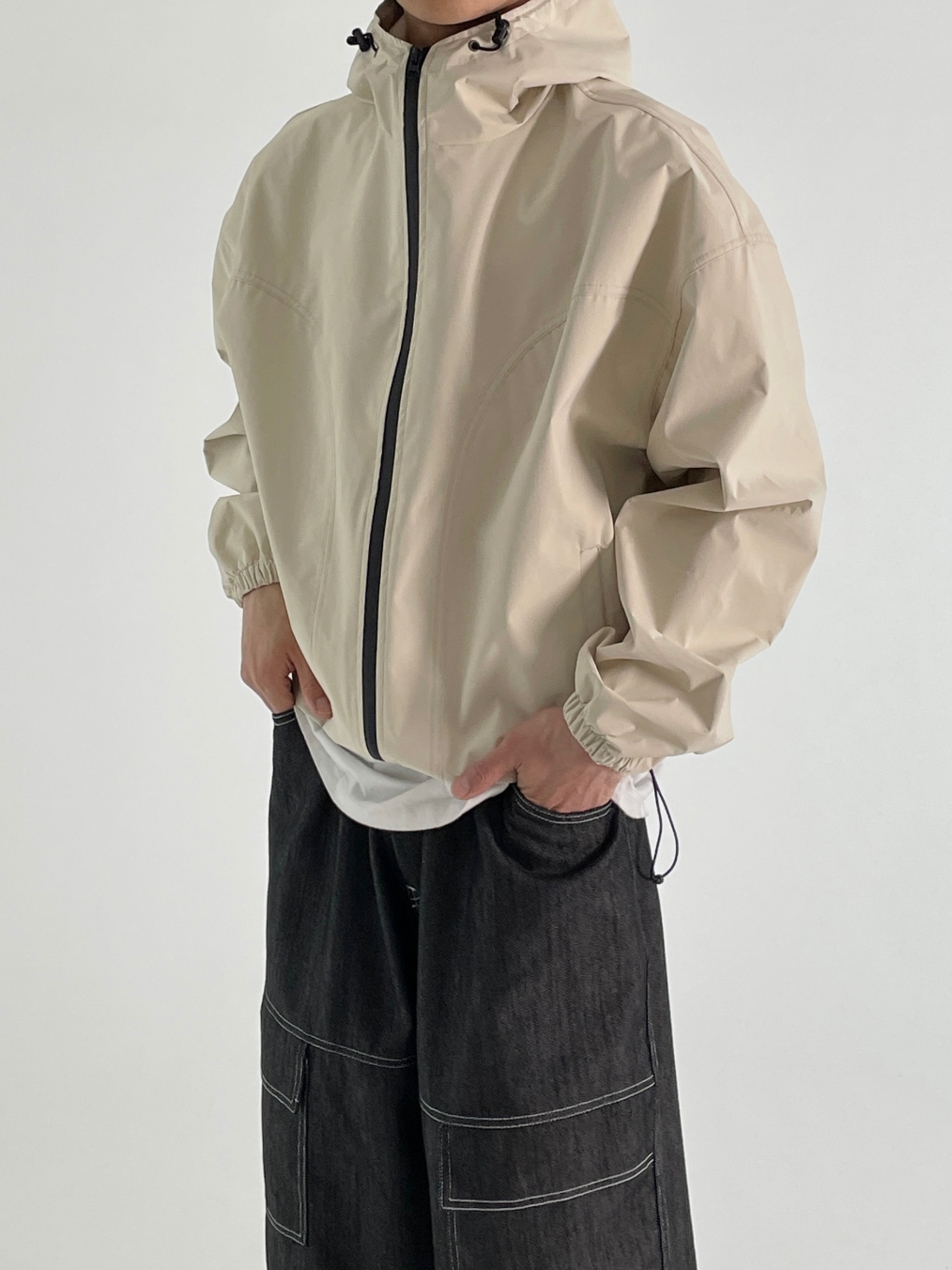 재킷 모델 착용 이미지-S1L48